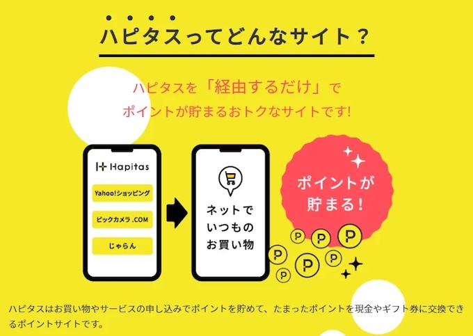 ハピタスの紹介コード・友達紹介キャンペーンの特典