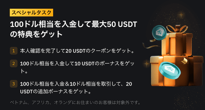 bybit新規登録ボーナス【50ドル】