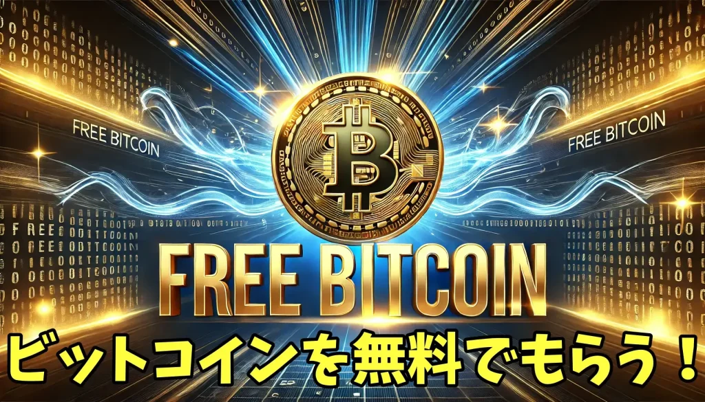 ビットコイン無料でもらえる！