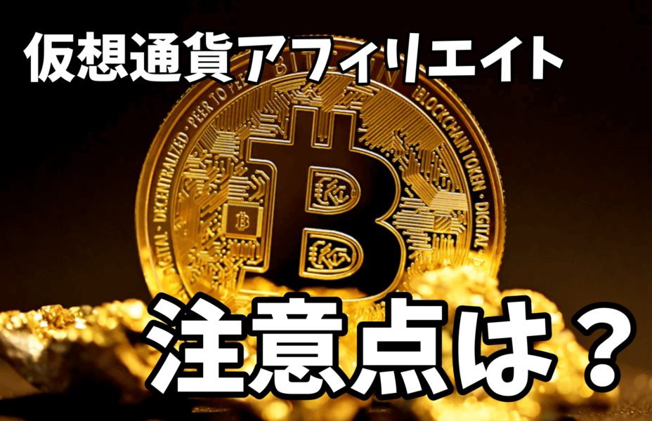 仮想通貨アフィリエイト　注意点