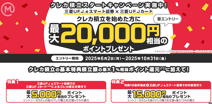 三菱eスマート証券キャンペーン